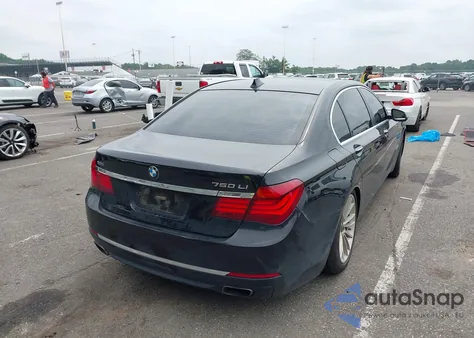 2013 BMW 750Li xDrive from USA, damaged, VIN WBAYF8C56DDE59233